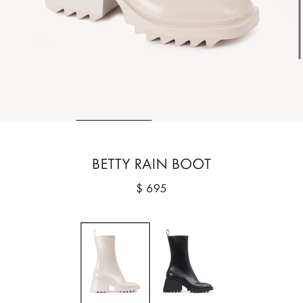 Chloe Betty Winter Rain Boots - Picture 11 of 11